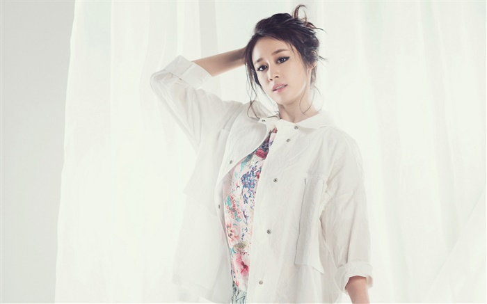 T-ara, muchachas de la música coreana, Park Ji Yeon 02 Fondos de pantalla, imagen