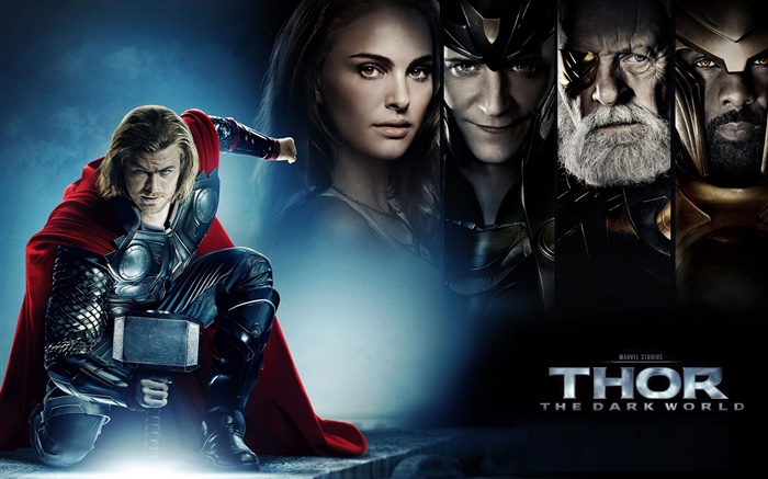 Thor 2: The Dark World, póster de la película Fondos de pantalla, imagen