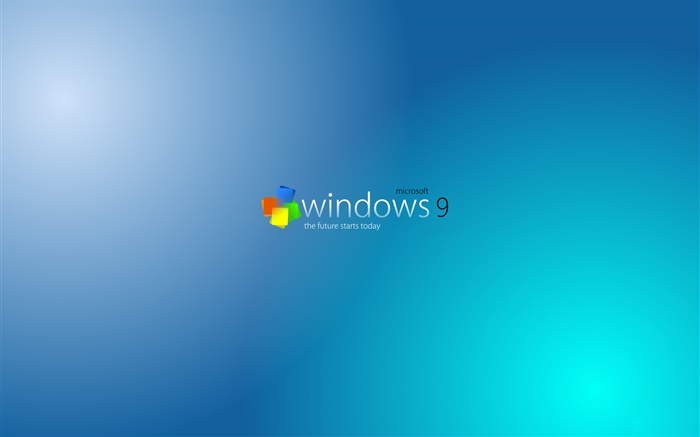 De Windows 9 del sistema, fondo azul Fondos de pantalla, imagen