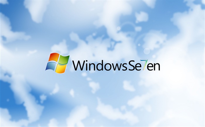 Windows Seven, cielo y las nubes Fondos de pantalla, imagen