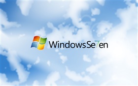 Windows Seven, cielo y las nubes HD fondos de pantalla