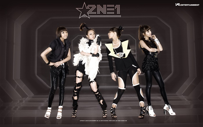 2NE1, niñas de música coreana 07 Fondos de pantalla, imagen