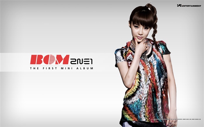 2NE1, niñas de música coreana 08 Fondos de pantalla, imagen