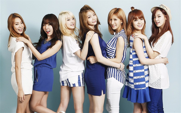 Después de la escuela, Corea niñas de música 10 Fondos de pantalla, imagen