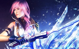 Final Fantasy XIII, espada, chica HD fondos de pantalla