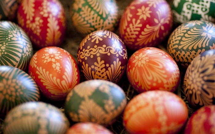Vacaciones, huevos, primavera, Pascua Fondos de pantalla, imagen