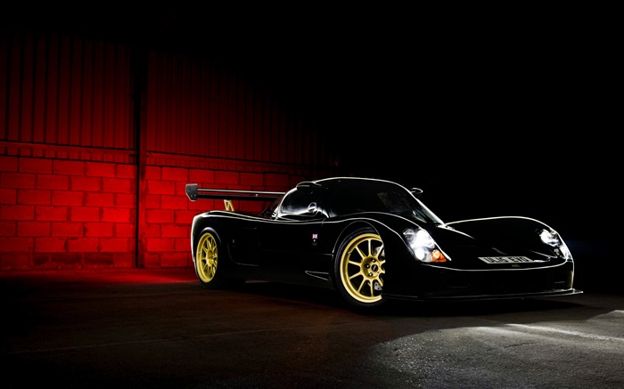 2015 Ultima Evolución Coupe, el coche deportivo negro Fondos de pantalla, imagen
