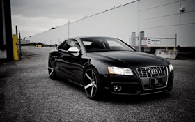 coche negro Audi S4 HD fondos de pantalla