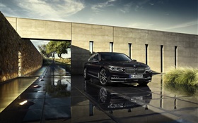 2015 BMW 750Li xDrive G12 Vista delantera del coche HD fondos de pantalla
