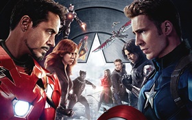 2016 Capitán América: Guerra Civil HD fondos de pantalla