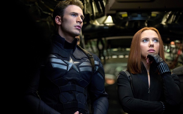 Capitán América: El primer vengador, Negro Widow Fondos de pantalla, imagen