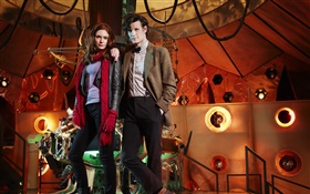 Matt Smith, Amy Pond, Doctor Who, la serie de TV HD fondos de pantalla