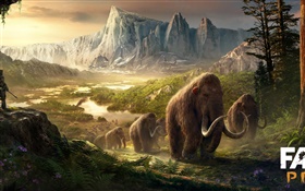 Muy lejos: Primal, mamuts, antigua HD fondos de pantalla