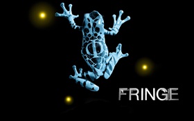 Fringe, rana, fondo creativo, negro HD fondos de pantalla