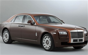 Rolls-Royce Ghost marrón de coches de lujo HD fondos de pantalla