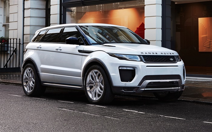 2015 Land Rover, Range Rover SUV blanco Fondos de pantalla, imagen