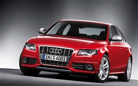coche rojo Audi S4 HD fondos de pantalla
