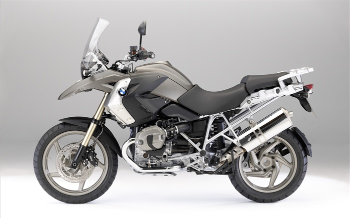 motocicleta negro BMW R1200 GS Fondos de pantalla, imagen