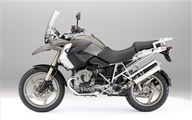 motocicleta negro BMW R1200 GS HD fondos de pantalla