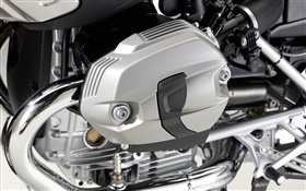 BMW motor de motocicleta de cerca HD fondos de pantalla