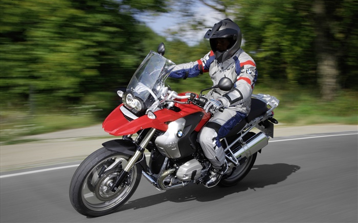 velocidad de la motocicleta BMW, R1200 GS Fondos de pantalla, imagen