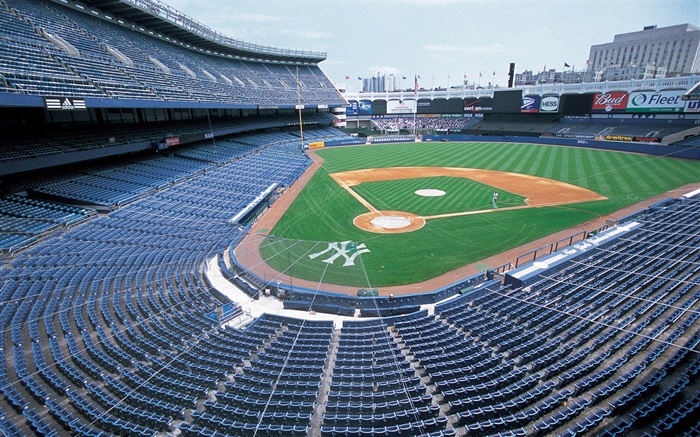 campo de béisbol, estadio, Nueva York, EE.UU. Fondos de pantalla, imagen