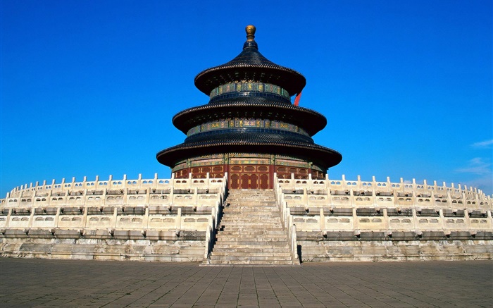 Beijing Forbidden City, torre, escaleras Fondos de pantalla, imagen