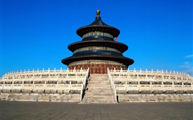 Beijing Forbidden City, torre, escaleras HD fondos de pantalla
