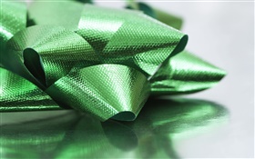 cinta verde, la decoración de Navidad HD fondos de pantalla