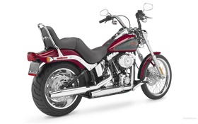 Harley-Davidson, rojo y negro HD fondos de pantalla