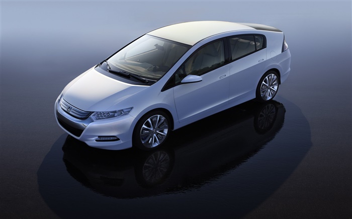 Honda Opinión superior del coche blanco Fondos de pantalla, imagen