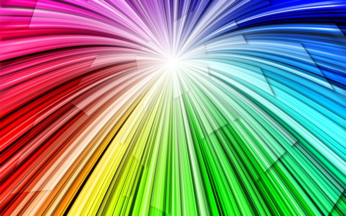 las líneas de luz de arco iris, fondo abstracto Fondos de pantalla, imagen