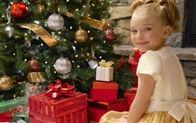 Feliz Navidad, de la sonrisa del niño, regalos