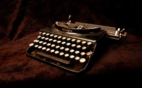 máquina de escribir vieja