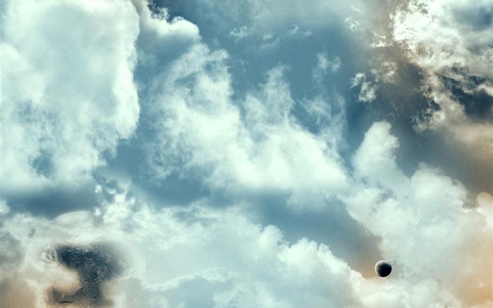 Cielo, nubes, planeta Fondos de pantalla, imagen
