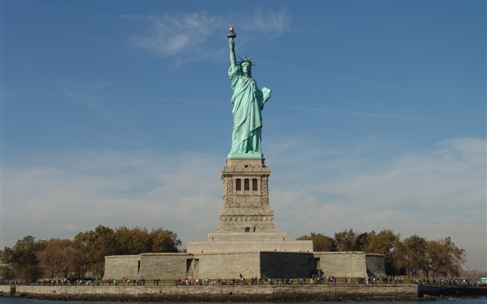 Estatua de la Libertad, USA atracciones turísticas Fondos de pantalla, imagen
