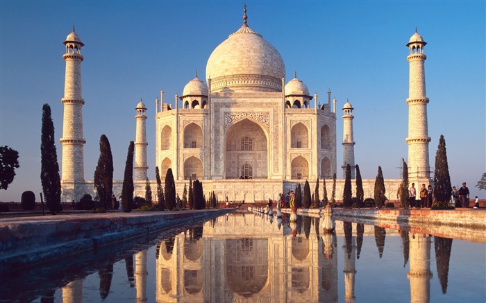 Taj Mahal, la India Fondos de pantalla, imagen