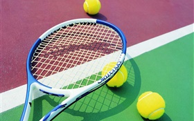 Tenis y raqueta