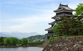 Viajar a Tokio, Japón, parque, lago, templo