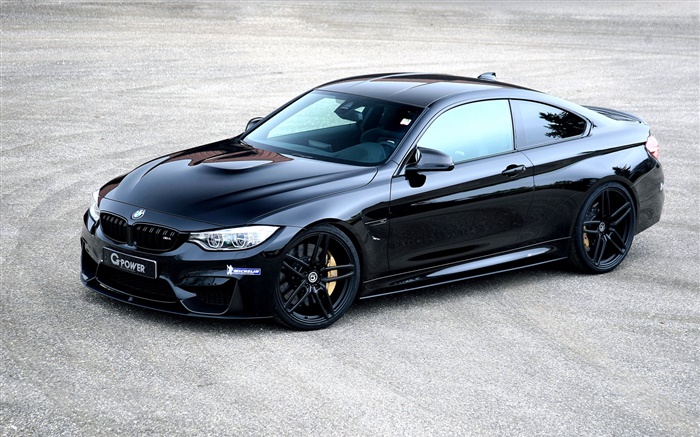 coche negro BMW M4 F82 G-Power Fondos de pantalla, imagen
