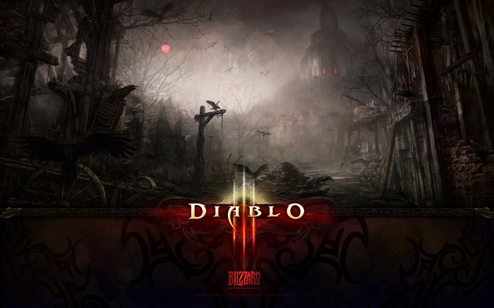 Diablo III, juego en línea Fondos de pantalla, imagen