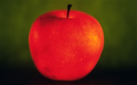 fruta luz, manzana roja HD fondos de pantalla