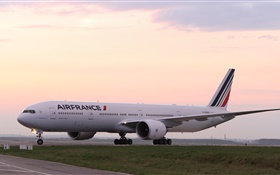 Boeing 777 avión de pasajeros, Francia HD fondos de pantalla
