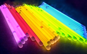 tubos de colores, luz, cuadros abstractos HD fondos de pantalla