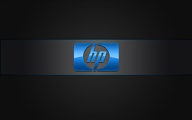 logotipo azul de HP