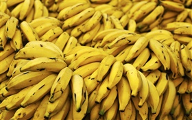 Muchos plátanos amarillos