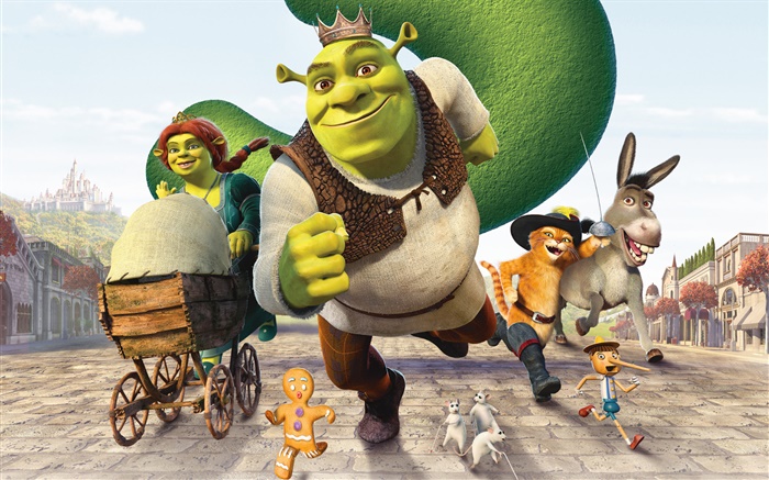 película de dibujos animados Shrek Fondos de pantalla, imagen