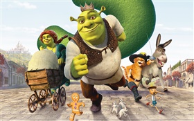 película de dibujos animados Shrek HD fondos de pantalla
