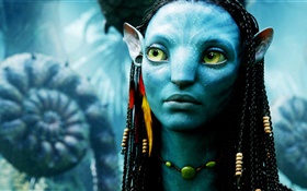 Avatar, chica de piel azul HD fondos de pantalla