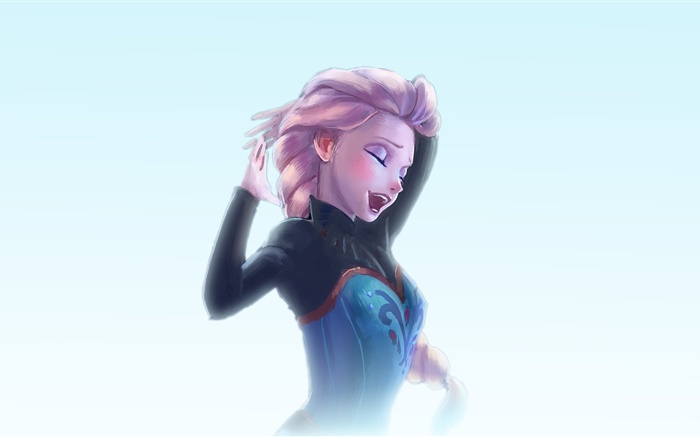 Elsa, congelado, el dibujo del arte Fondos de pantalla, imagen